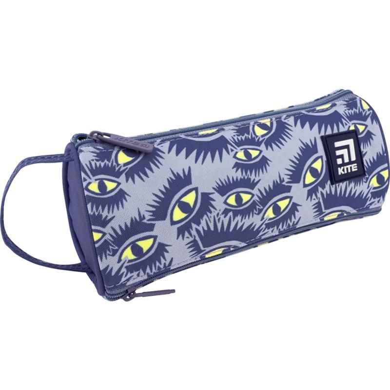 Пенал тубус з трома блискавками K22-692-1 Kite