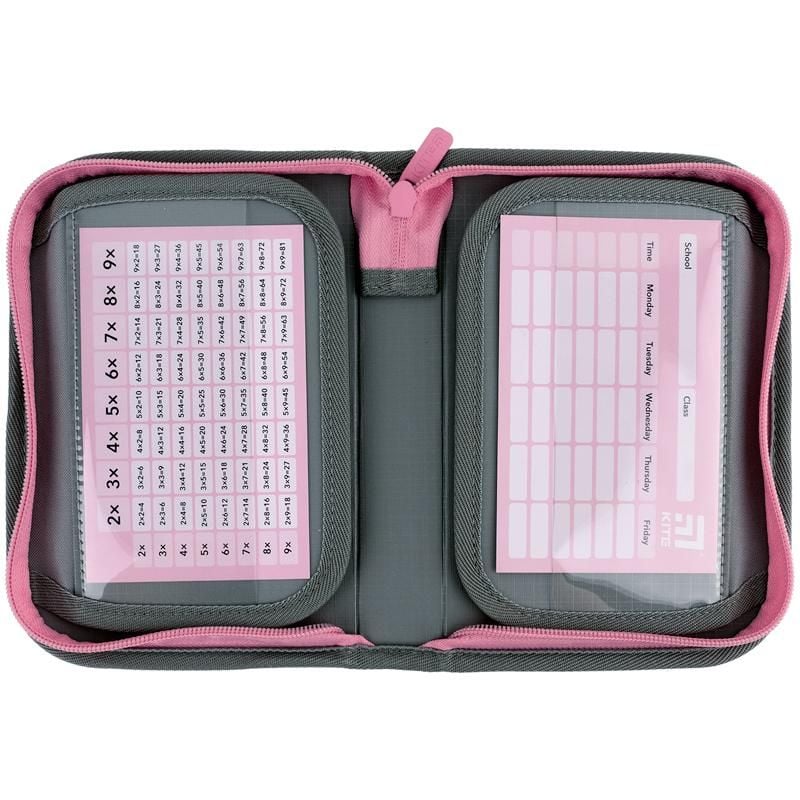 Пенал книжка 1 відділення, 2 відворота College line girls K24-622-1 Kite