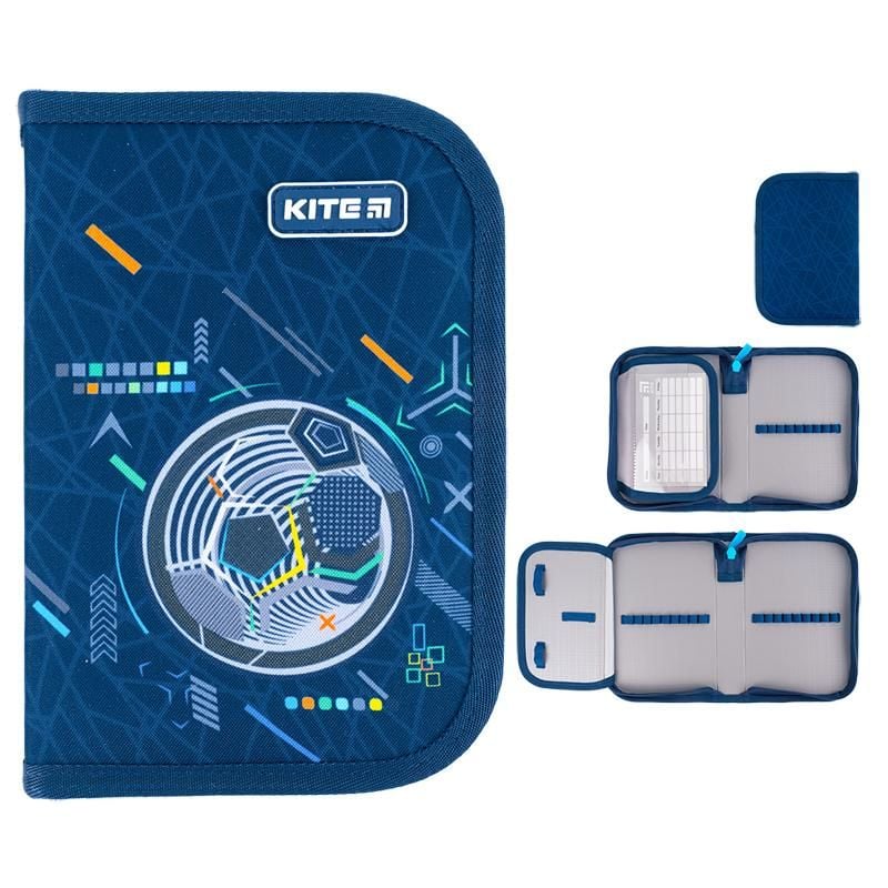 Пенал книжка 1 відділення, 1 відворот GOAL K24-621-8 Kite