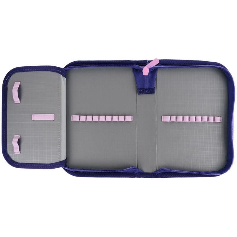 Пенал книжка 1 відділення, 1 відворот Check and Hearts K24-621-1 Kite