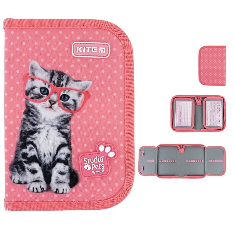 Пенал книжка 1 відділення, 2 відворота Studio Pets SP24-622-2 Kite