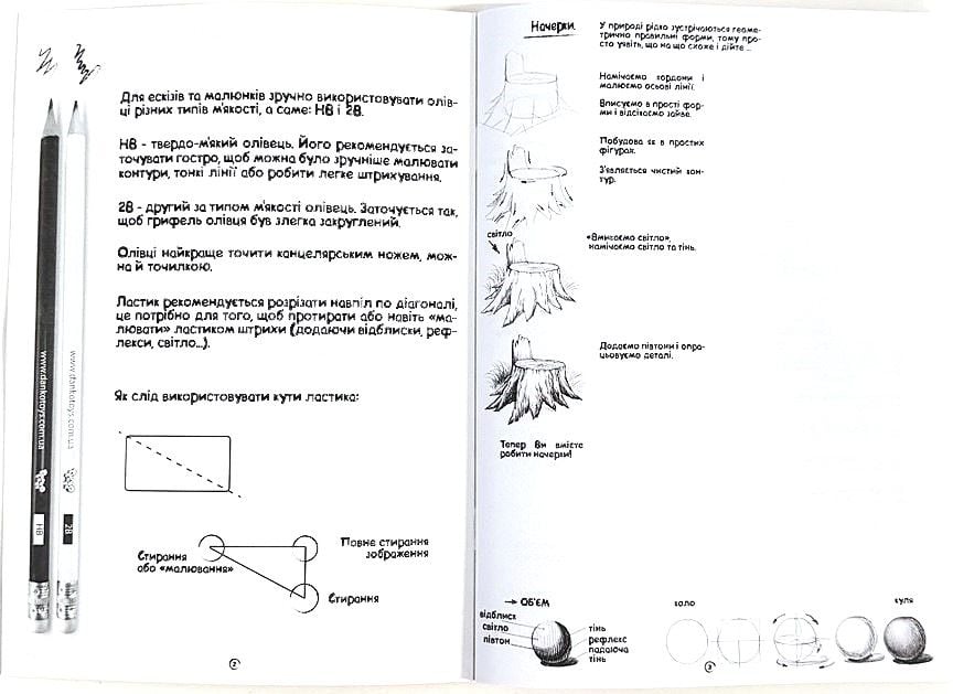 Скетч-бук набір для креативної творчості SB-01-02 Danko-Toys