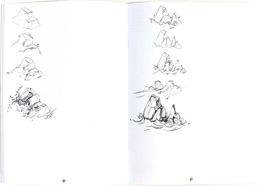 Скетч-бук набір для креативної творчості SB-01-02 Danko-Toys