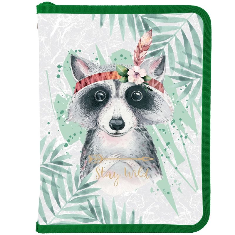 Папка для зошитів А5+ Cuties-02 єнот 1805-92 Axent