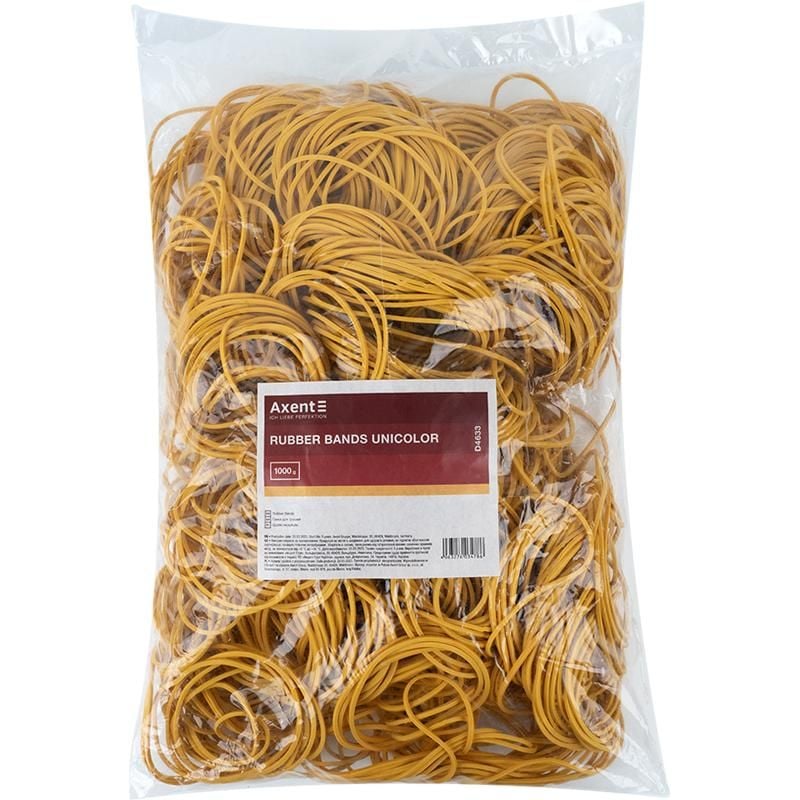 Гумка банківська 1 кг Unicolor D4633 Delta by Axent