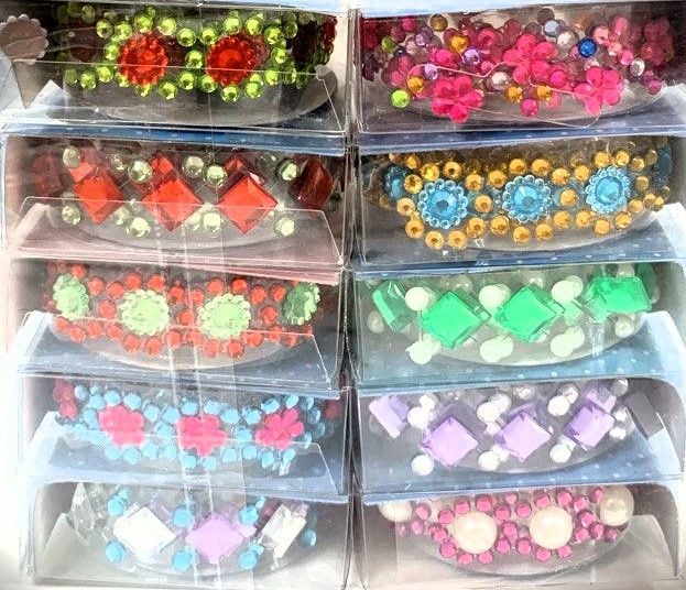 Стрічка декоративна камінчики 10 шт DIY 009 AIHAO