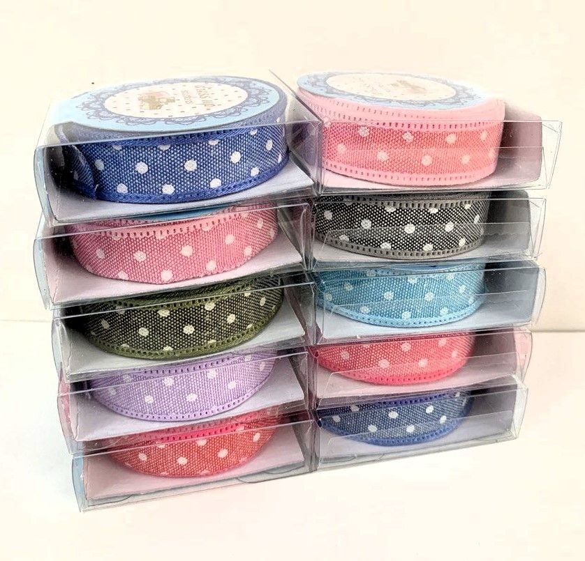 Стрічка декоративна тканева 10 шт DIY 007 AIHAO