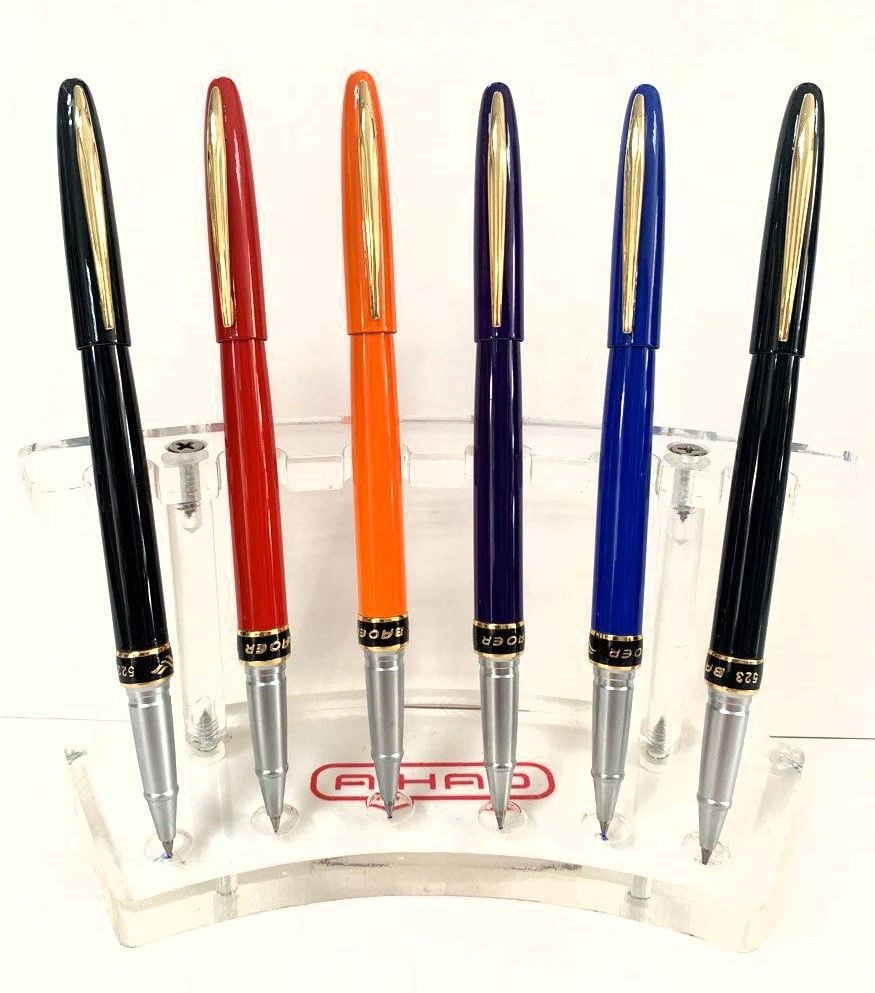 Ручка капілярна металевий корпус (15 шт/уп) GB523 BAOER