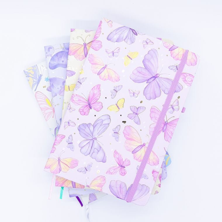 Блокнот на гумці А5 13,6*20,8 см 80 арк тверда обкл Spring (16 шт/уп) 761292ML MALEVARO