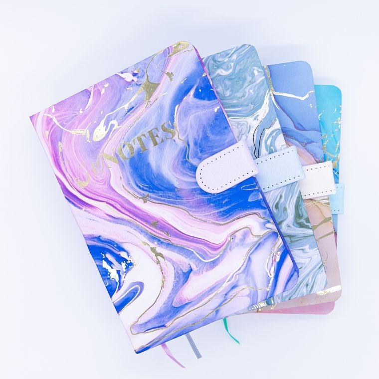 Блокнот на магніті А5 12,9*18,6 см 128 арк тверда обкл Stone (12 шт/уп) 761483ML MALEVARO