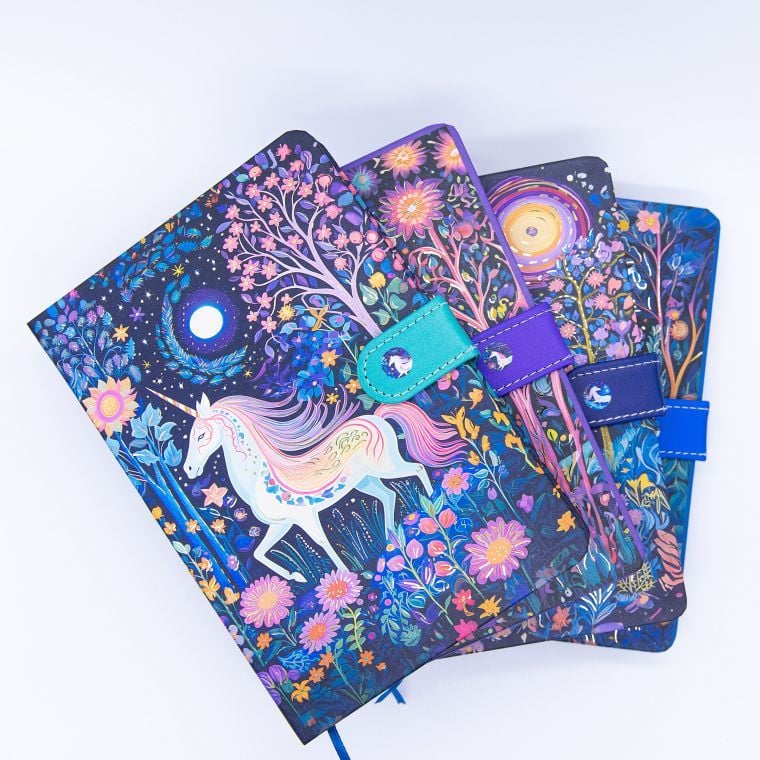 Блокнот на магніті А5 12,9*18,6 см 128 арк тверда обкл Extravaganza (12 шт/уп) 761513ML MALEVARO