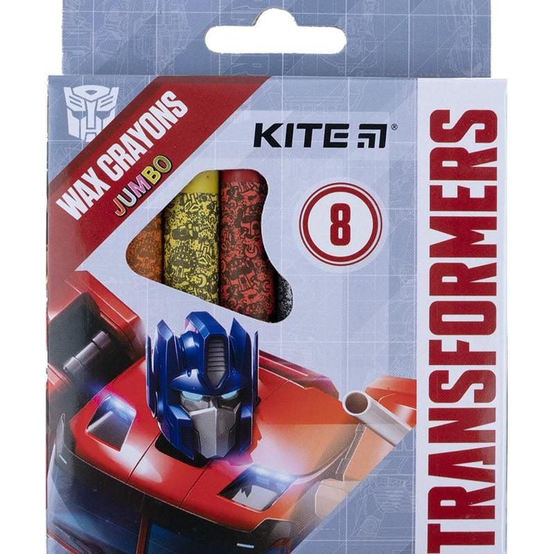 Крейда воскова 8 кол Transformers TF21-076 Kite