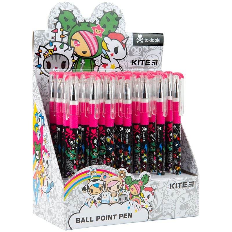 Ручка кулькова TokiDoki синя (28 шт/уп) TK22-032 Kite