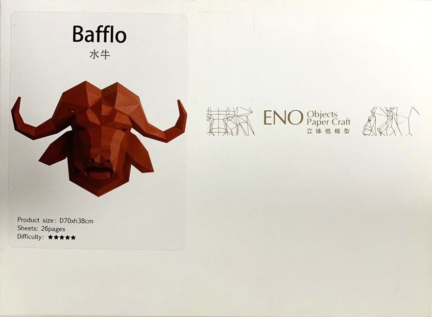 Набір для Орігамі Буйвол 26 арк 29,5*21,5см 620655 Eno Greeting