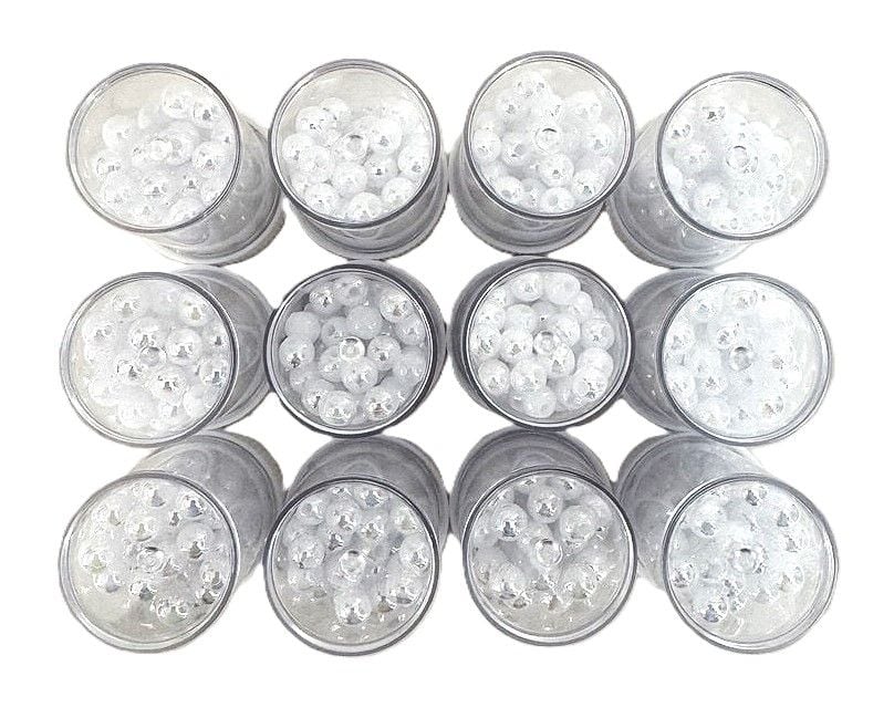 Перлини перламутрові білі (12 бан/уп) 1465-7 AIHAO