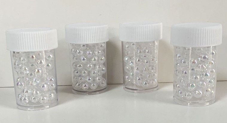 Перламутрові намистини білі (12 бан/уп) 1465-2 AIHAO