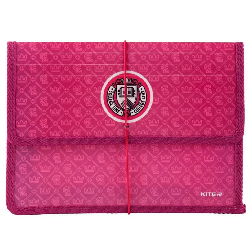 Папка для зошитів В5 на гумці College Line (24) K19-023-02 Kite