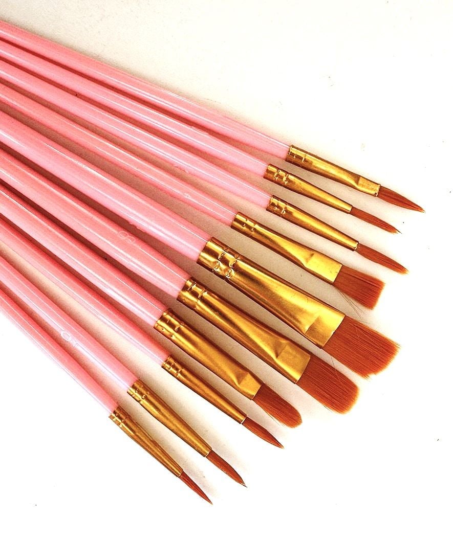 Пензлики набір асорті нейлон CN-1101 AIHAO