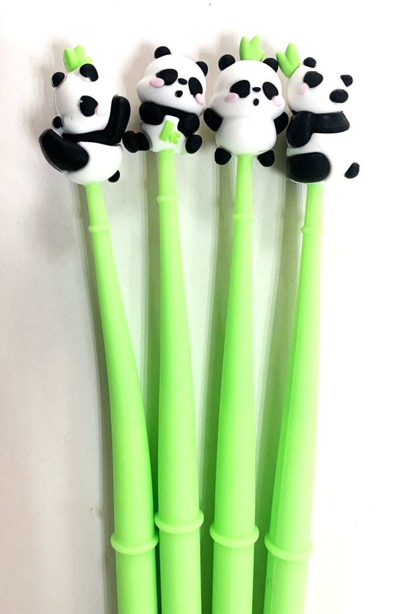 Ручка гелева Панда синя (36 шт/уп) APF096 AIHAO