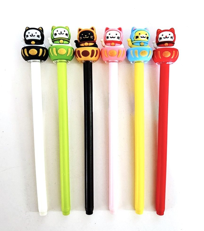 Ручка гелева Plutuscat синя (36 шт/уп) ZF3301 SOFUN