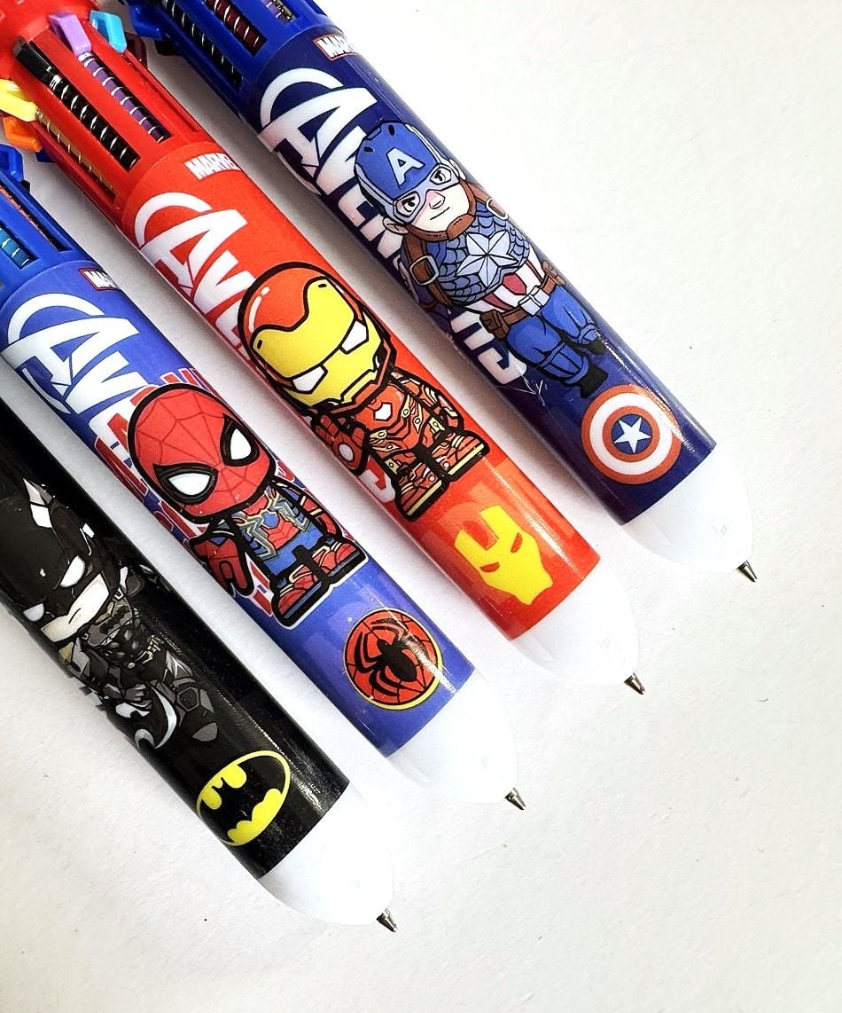 Ручка кулькова Месники 10 кольорів (36 шт/уп) KP-9031 AIHAO