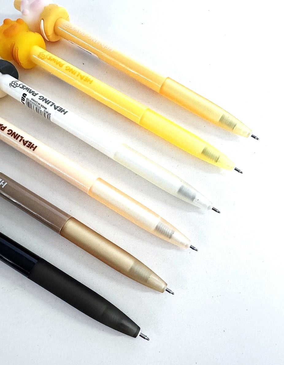 Ручка гелева автомат Лапка синя (36 шт/уп) ZF3615 SOFUN