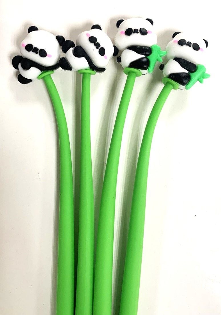 Ручка гелева Панда синя (48 шт/уп) KP-6112 AIHAO