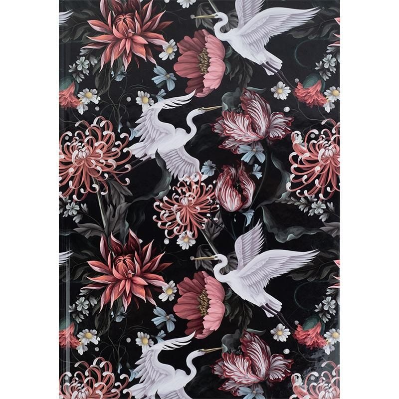 Блокнот Книга А4 96 арк клітинка тверда обкл Birds&Flowers 8422-569 Axent