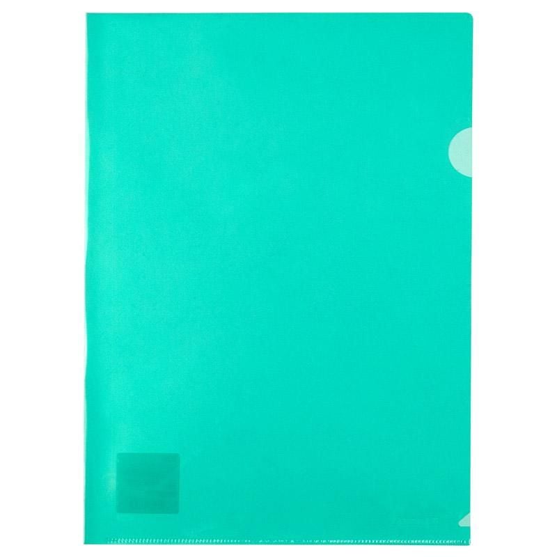Папка куточок А4 зелена (10 шт/уп) 1434-25 Axent