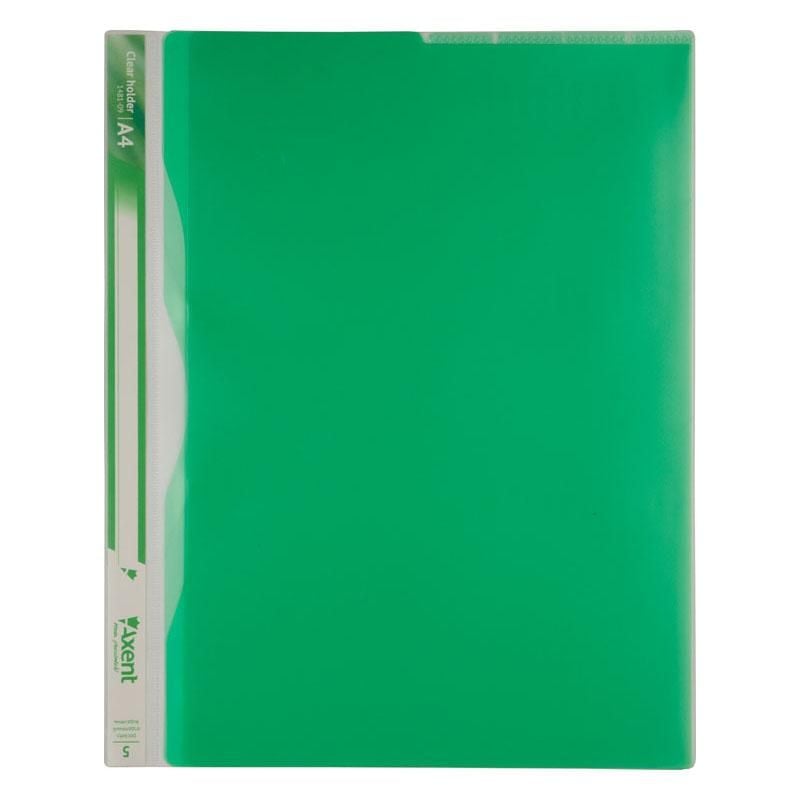 Папка куточок на 5 відділень зелена 1481-09 Axent