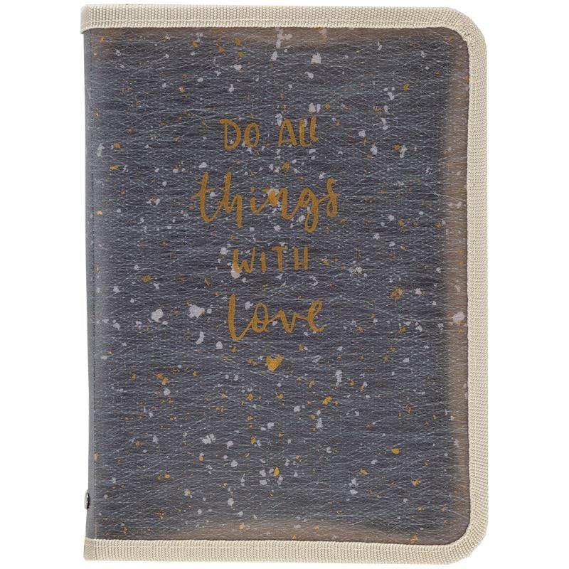 Папка на блискавці об'ємна А4+ Shade Gray (12) 1804-13 Axent