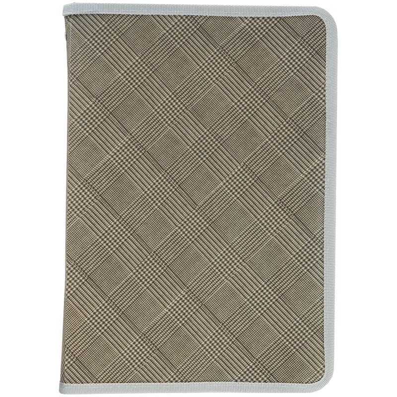 Папка на блискавці об'ємна А4+ Tartan Olive (12) 1804-20 Axent