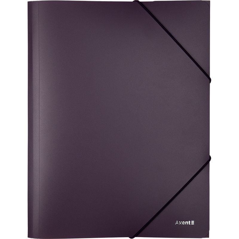 Папка на гумках А4 сливова (60) 1508-11 Axent