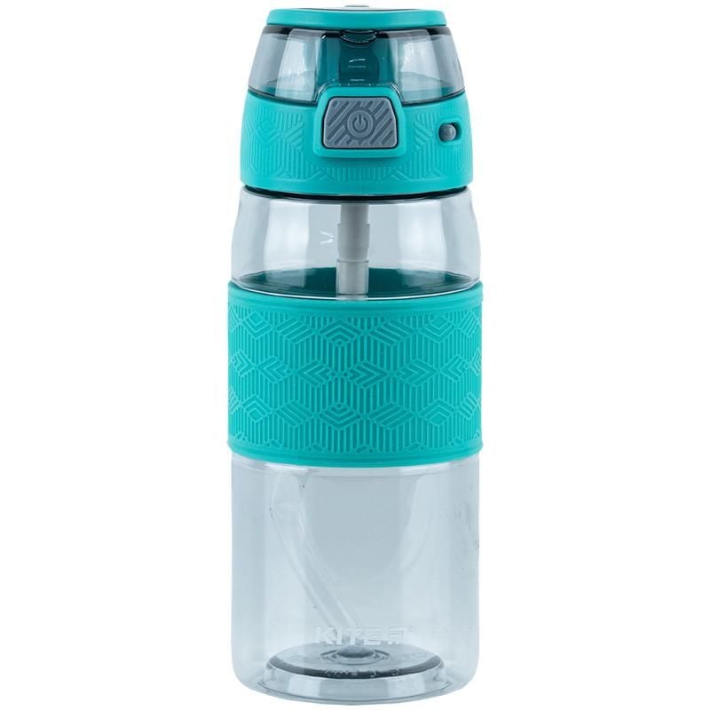 Пляшечка для води 600 мл сіро-зелена K24-1201-1 Kite