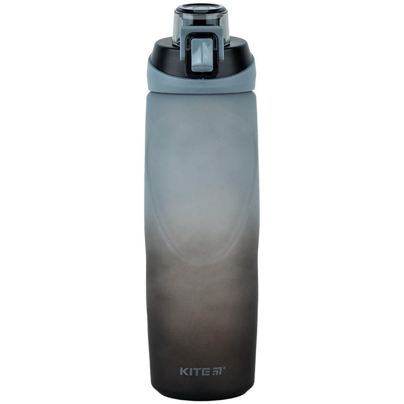 Пляшечка для води 760 мл сіро-чорна K24-1200-1 Kite