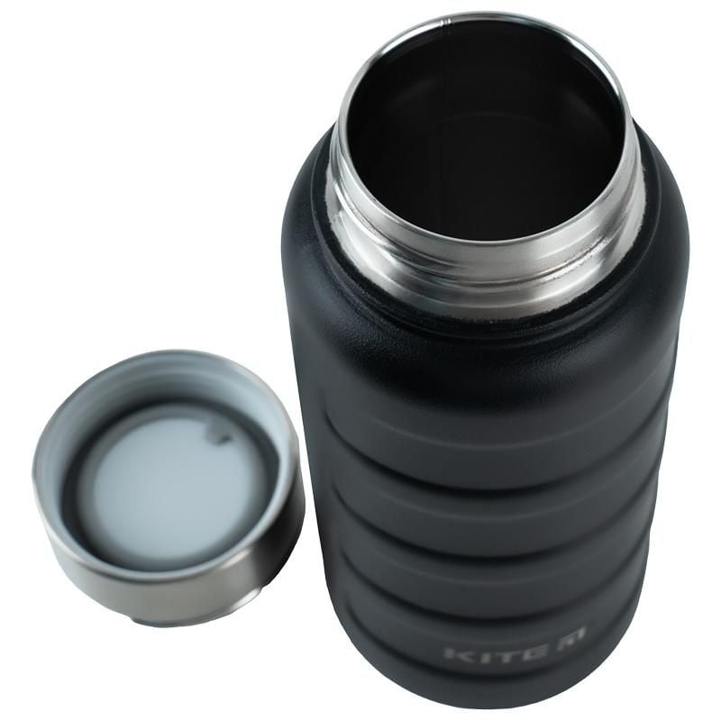 Термос 500 мл чорний K24-1204-2 Kite